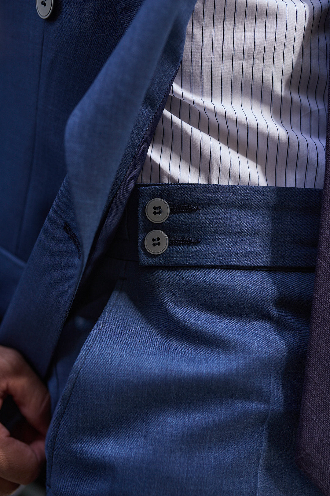 Pantalón traje azul medio Vitale Barberis