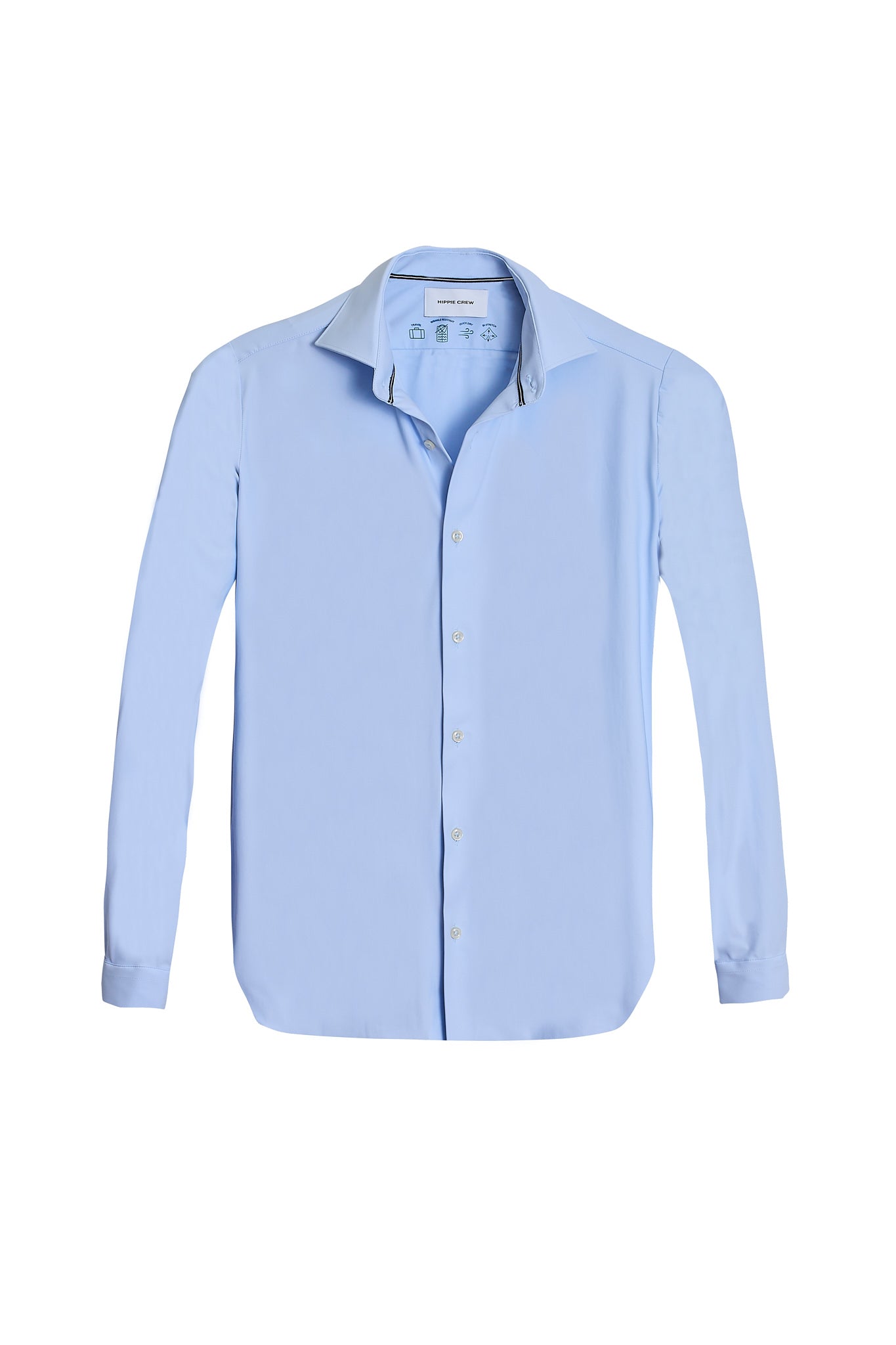 Camisa técnica azul claro