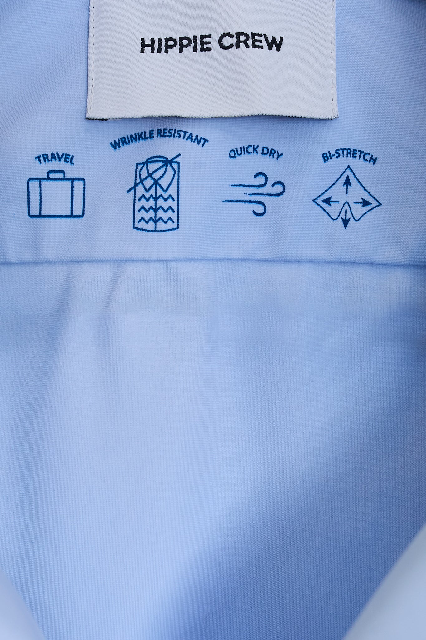 Camisa técnica azul claro