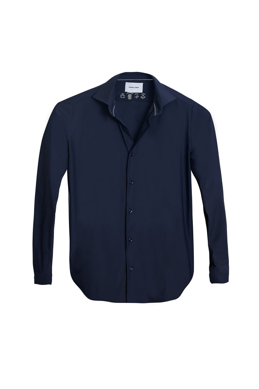 Camisa técnica azul marino