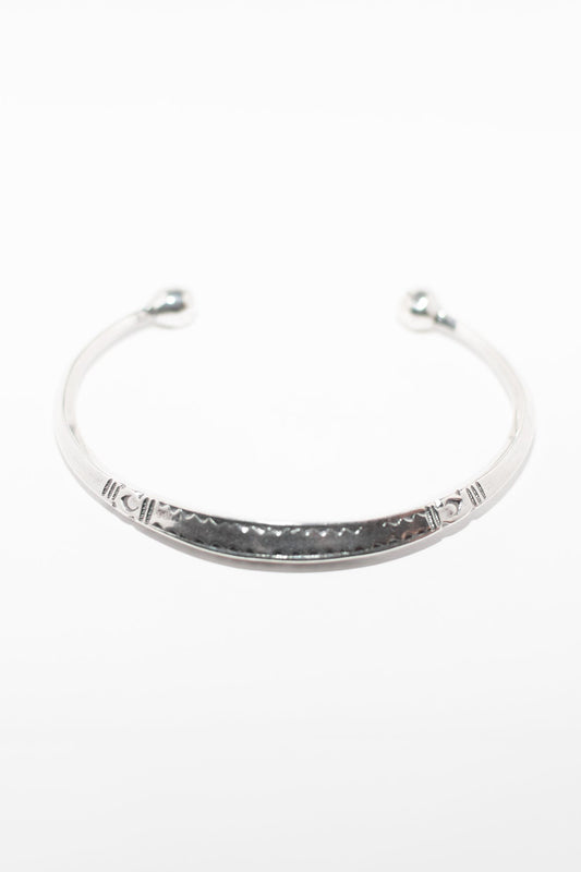 Pulsera plata tribal