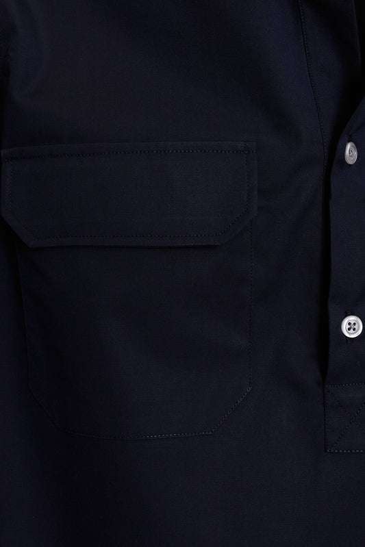 Camisa polera travel azul marino