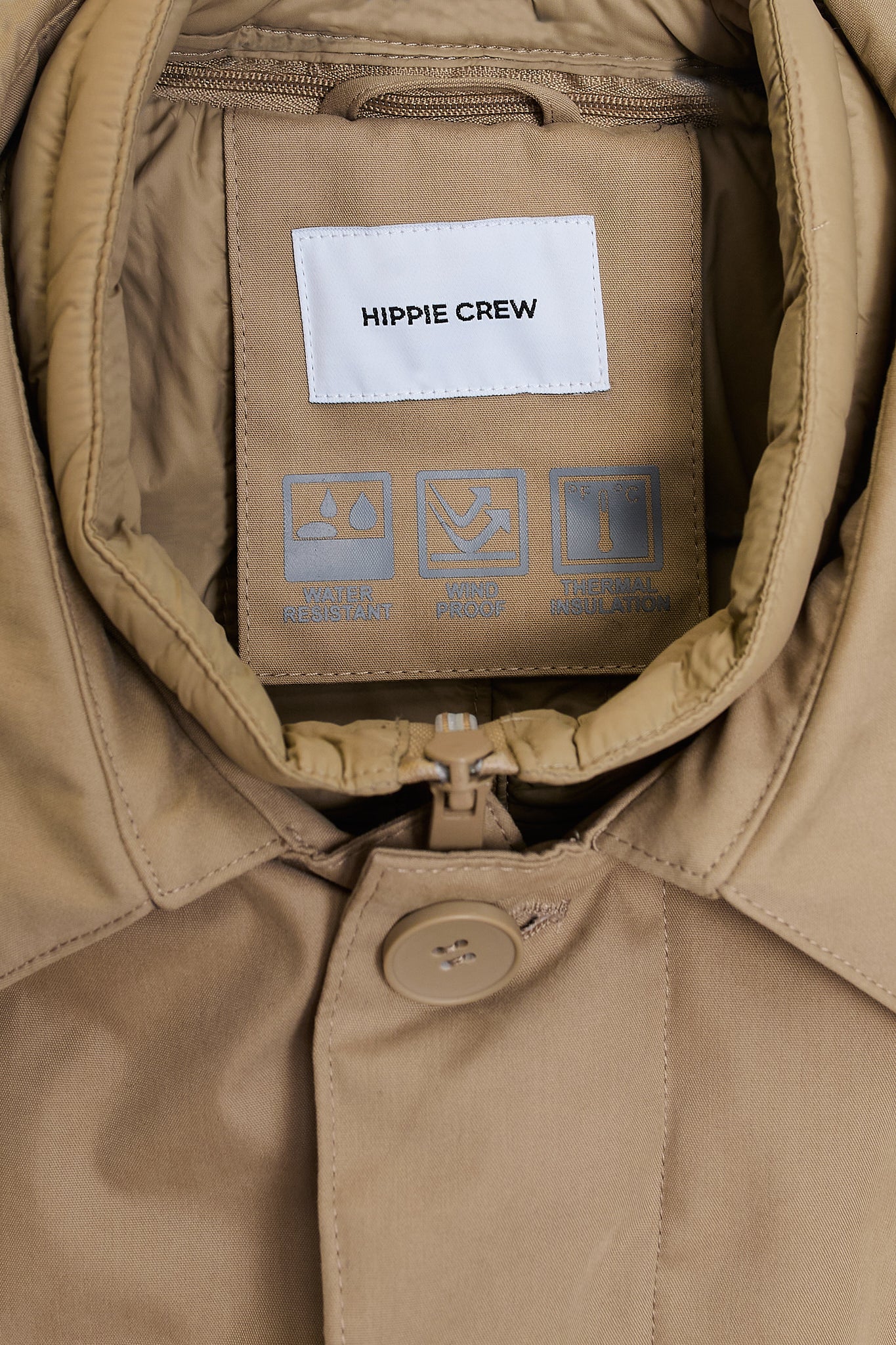 Abrigo Trench camel