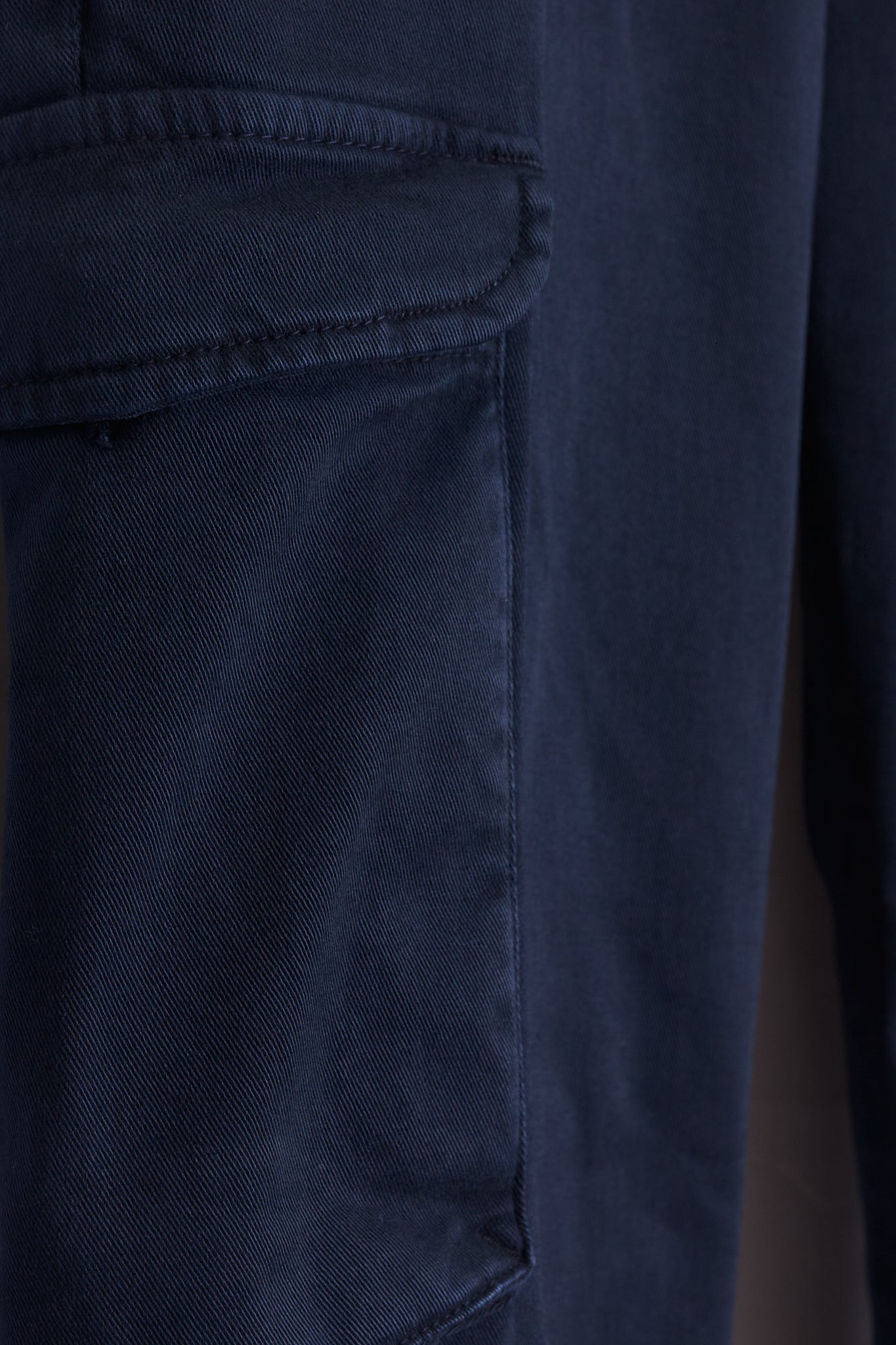 Pantalón cargo algodón azul marino