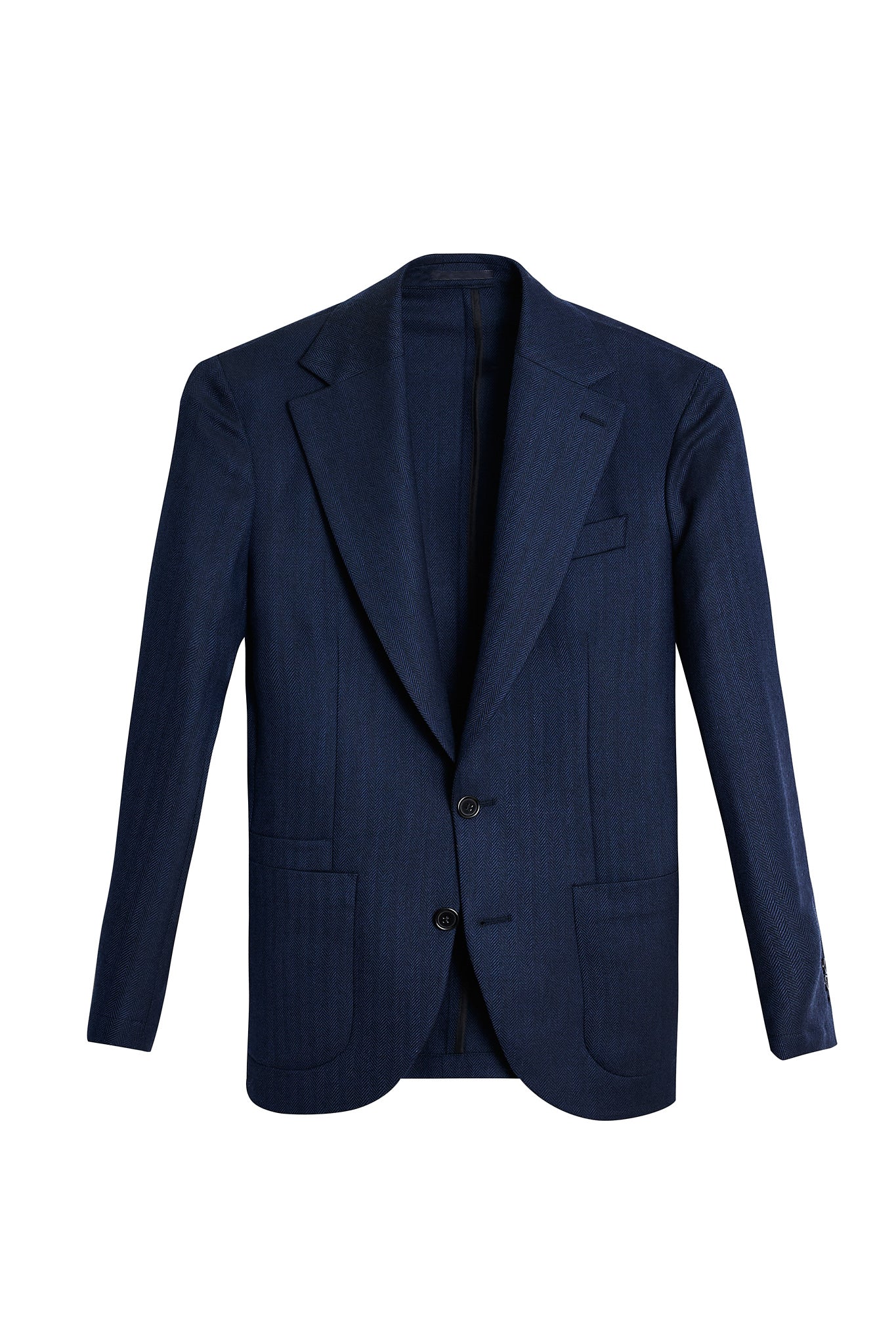 Americana traje espiga azul marino