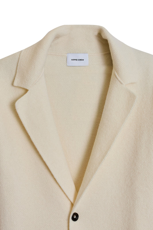 Blazer lambswool crema