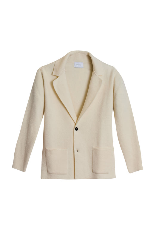 Blazer lambswool crema