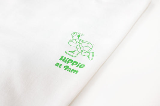 Camiseta Slow Hippie blanca Hippie Crew