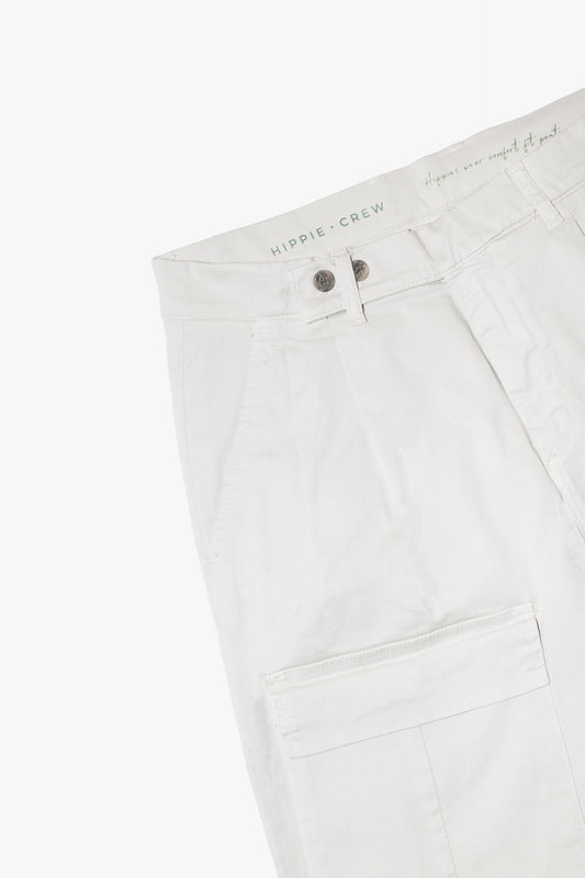 Pantalón bolsillo delantero off white Hippie Crew