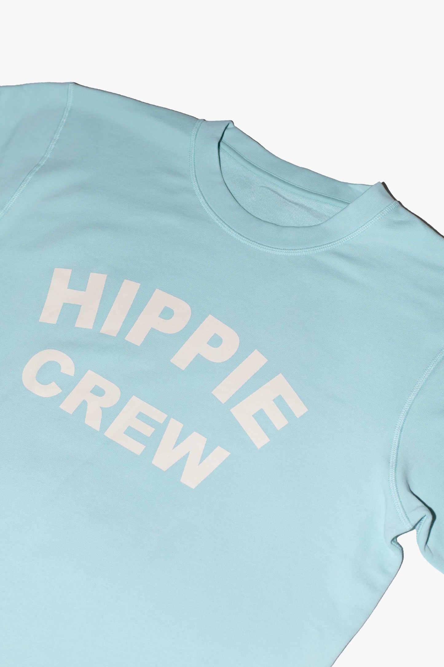 Sudadera reversible aguamarina Hippie Crew